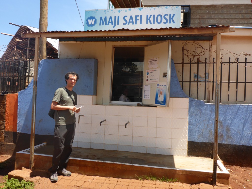 Kiosque d'eau potable au Kangemi Ressources Center