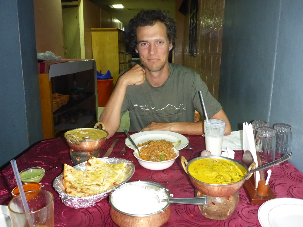 Curry raffiné chez un indien chic d'Eldoret